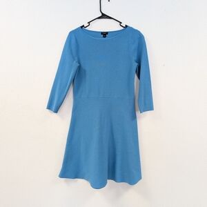Ann Taylor Factory Sky Blue Mini Dress